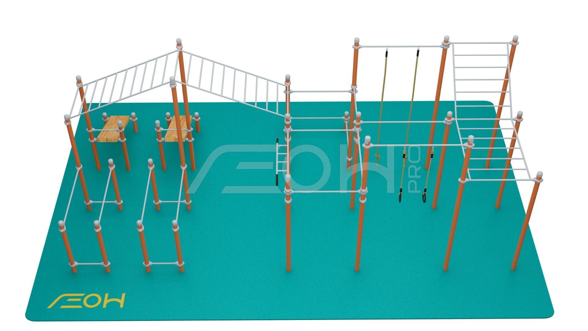 Спортивный комплекс (СК338932) для детских и спортивных площадок
