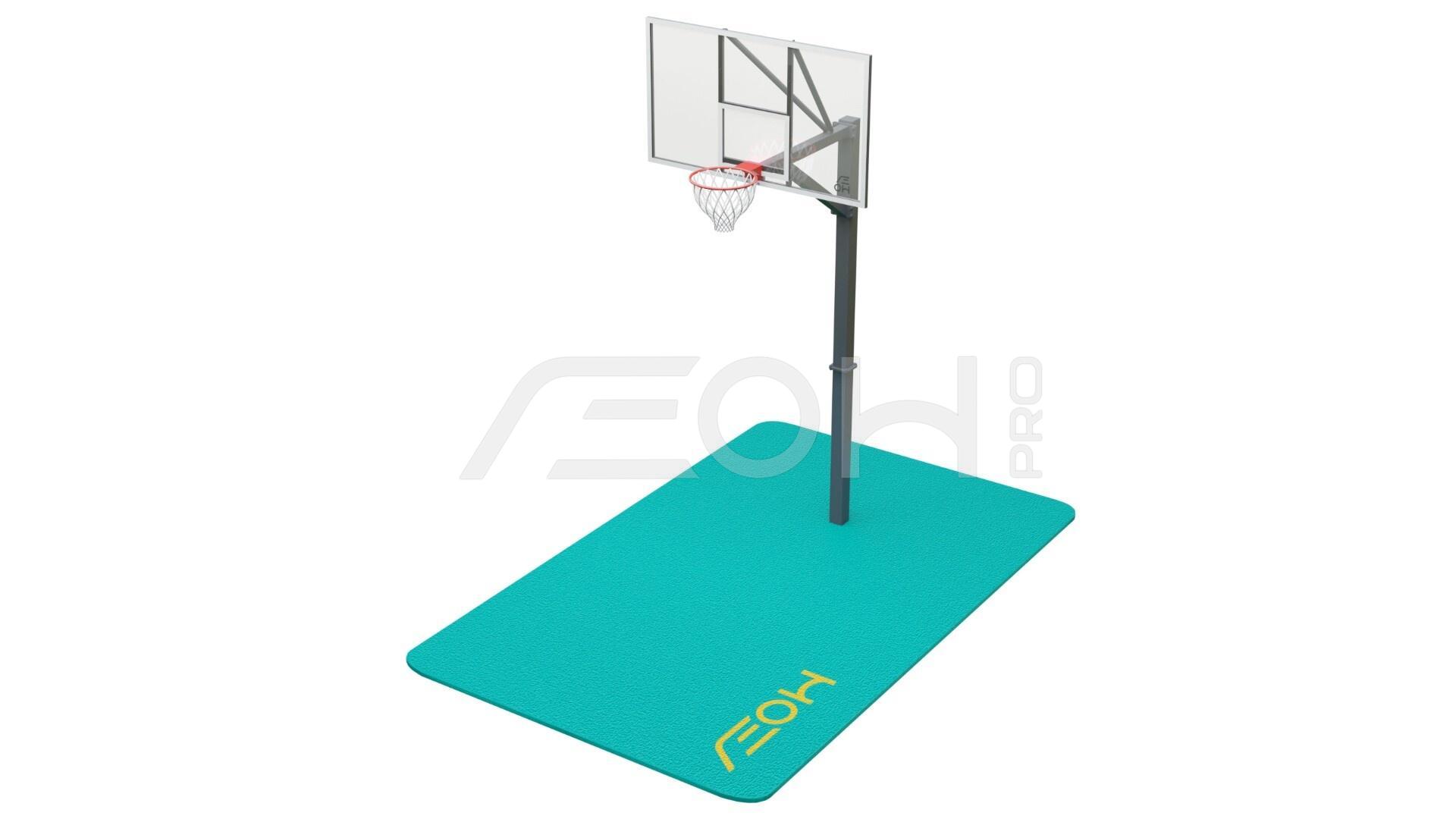 Стойка баскетбольная разборная с щитом (СО400402) для детских и спортивных площадок